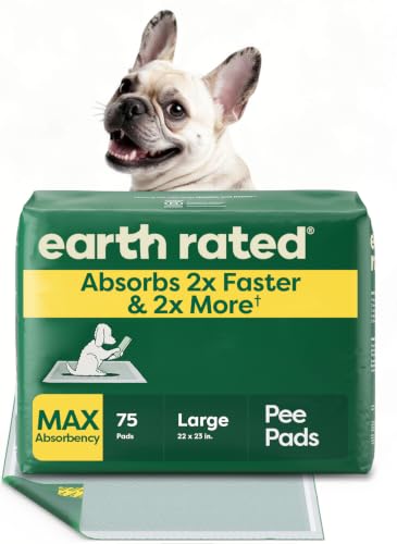 Image of Regular [L] Puppy Pee Pads, Discreet Top, Max Absorbency, 75CT