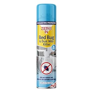 Zero In ZER968 Bed Bug Killer Spray 300 ml, Blue