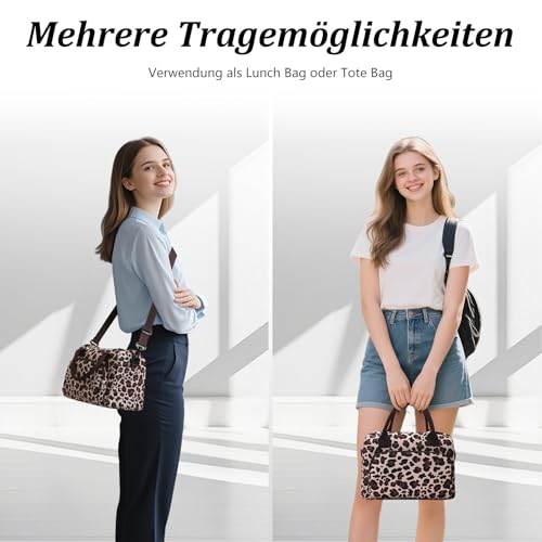 AOTM Kühltasche Klein Frauen Männer, 12L Lunchtasche mit Gurt für Arbeit – Ansicht 4
