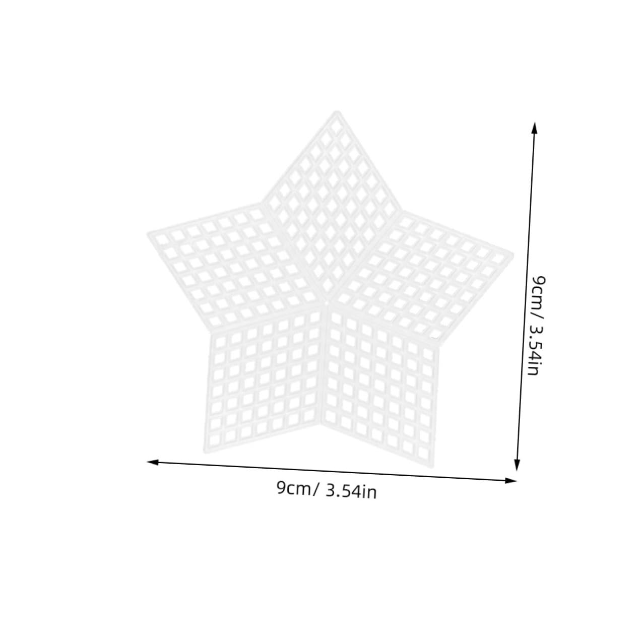 ERINGOGO 10pcs Plastic Mesh Net Mesh Screen Homemade Mesh Bags Bag Plastic Pads Wire Mesh Pads Embroidery Plastic Canvas Plastic Canvas Kit Supplies Embroidery Pads Stitching Mesh