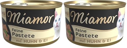 Miamor - Pastete | Nassfutter für ausgewachsene Katzen mit natürlichem Taurin. Getreidefreies Alleinfutter in der Dose ohne Soja und künstliche Zusätze...