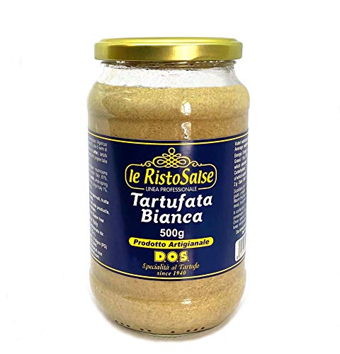 Salsa de Trufa Blanca 500g - Producto típico Italiano - Utilizada en Restaurantes y Chefs profesionales