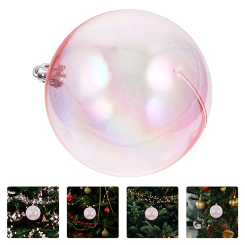Boules de Noël arc-en-ciel incassables pour sublimer vos tables de mariage - 5