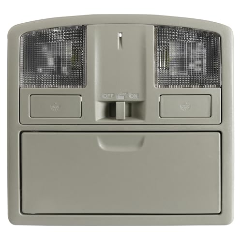Image of Osompar Console Overhead Reading LED Light with Sunglass Holder for Mazda3 2010 2011 2012 2013 Upgraded Version Sunglass Switch Console