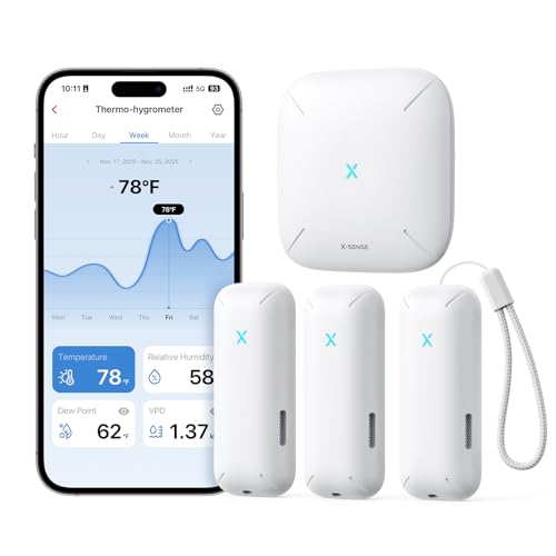 X-Sense 2.0 Indoor WiFi Hygrometer Thermometer