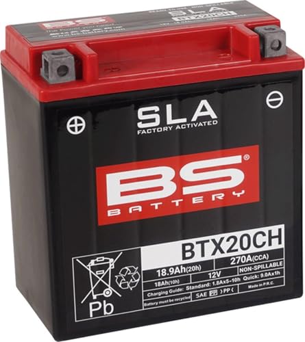 Batterie btx20ch BS 300766 AGM SLA pour résoudre les pannes de démarrage