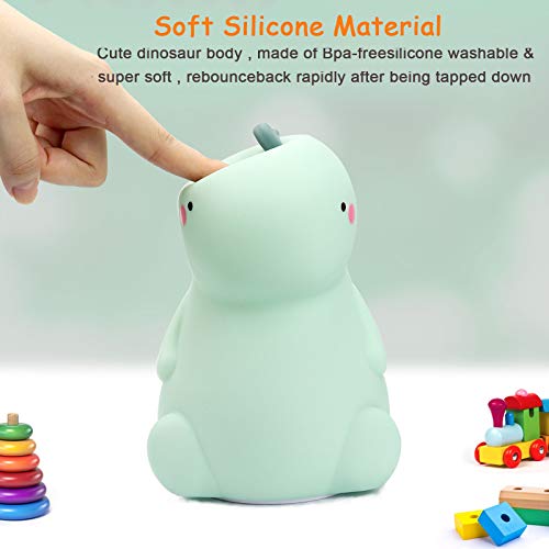 Lámpara de noche de silicona con sensor táctil para niños miniatura 5