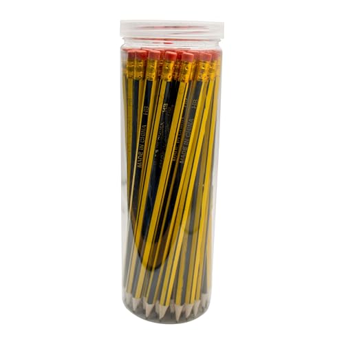 Duravel Black Lead Pencil with Rubber tip 48pcs Box Black School and Office Supplies