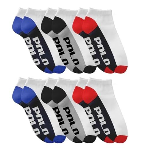 Kit 6 Pares Meias Algodão Polo Soquete Cano Curto Unissex (BR, Numérico, 34, 38, Regular, Regular, Multicolorido)