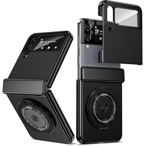 Étui Samsung Galaxy Z Flip 3 noir avec protection charnière magnétique