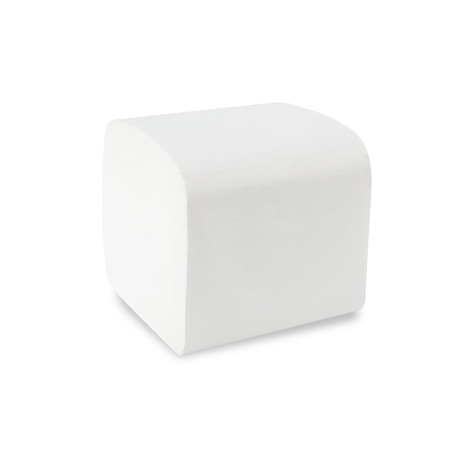 Toilettenpapier Einzelblatt Zellstoff 2-lagig, 10 x 22 cm – 9000 Blatt, hochweiß, extra weich, hygienisch, V-Falz, saugstark, für Spender, Großpackung, gewerblich & öffentliche Toiletten