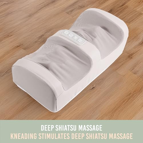 Brookstone - Shiatsu Foot Massager with Heat, Deep Kneading Foot Massager with 20 Massage Nodes, Adjustable Intensity for Sore, Tired Feet by Brookstone - Image 2