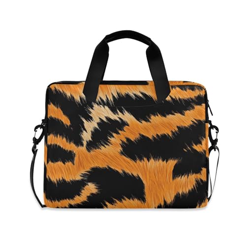 Funda para portátil con estampado tigre amarillo 13-15.6" miniatura 1