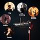 Optischer Mini-Snoot für Aputure Storm 80C COB-Licht, inklusive 33 Gobo-Filtern und transparentem PVC-Gobo-Album, magnetischer Dual-Gobo-Slot, einstellbarer Fokus, Aluminium-Konstruktion für kreative