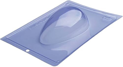 Molde pequeño y liso para huevos de Pascua (8.82oz de concha)