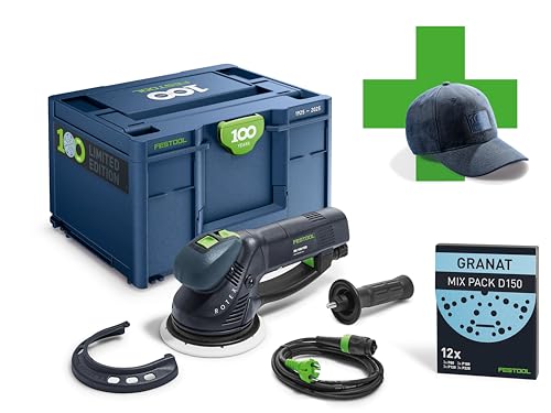 Festool 100 Jahre Getriebe-Exzenterschleifer ROTEX RO 150 FEQ-Plus 100Y