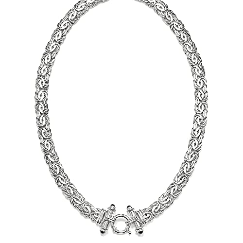 Ross-Simons Sterling Silver Byzantine Necklace With Black Onyx4