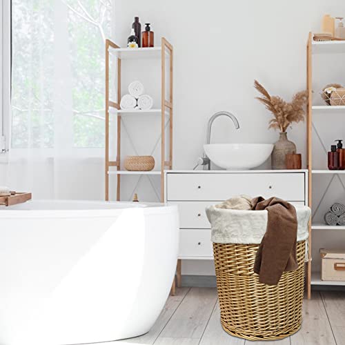 Amj 2 Pack - Extra Heavy Duty Washable Laundry Bag With Drawstring, Cotton Laundry Bag For Sleeping Bag, Laundry Hamper Liner And Travel, Beige #TOP4