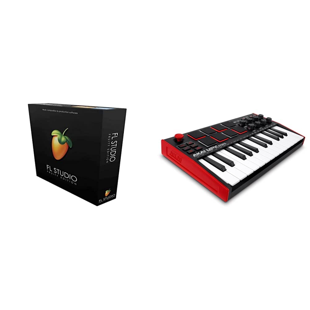 Buy Image Line FL STUDIO 20 Fruity Edition & AKAI Professional MPK Mini