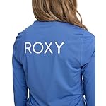 Roxy Womens Long Sleeve Loose Fit Rashguard UPF 50+ Quick-Dry Recycled Swim Shirt - Image 5