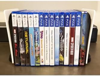 PS5 için Konsol Tasarımlı CD Stand Rafı, İkonik Konsol Görünümlü Oyun Kutusu (CD) Rafı – Stand Organizer, wq4bwq4v4 - Görsel 4