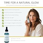 Yellow Bird Balancing Blue Tansy Face Oil 2 oz / 59 ml – Skin Glowing Serum. Collagen Support. Promotes Clear Skin Naturally. Wrinkle, Blemish & Pore Minimizer. Natural, Vegan Facial Moisturizer. - Image 5