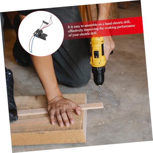 Botón de gatillo para taladro inalámbrico con control de velocidad y luz miniatura 5