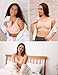 COMFELIE Smooth Women Bra Soft Comfort Bras No Underwire Seamless Bralette for Older Women Oyster Pink Small