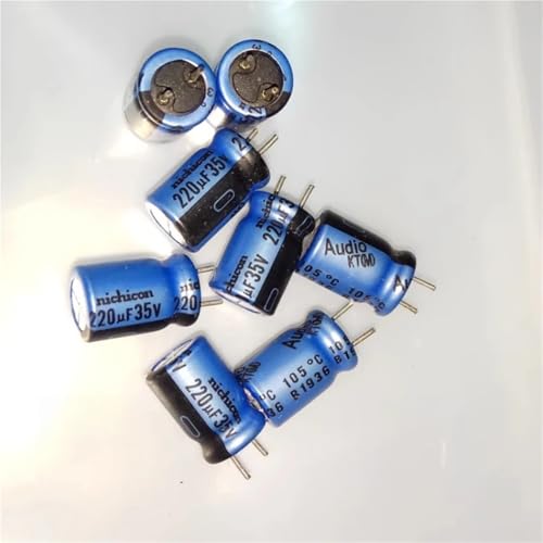Condensateurs audiophiles 220UF 35V pour réparer et sublimer le son de votre chaîne hifi de salon