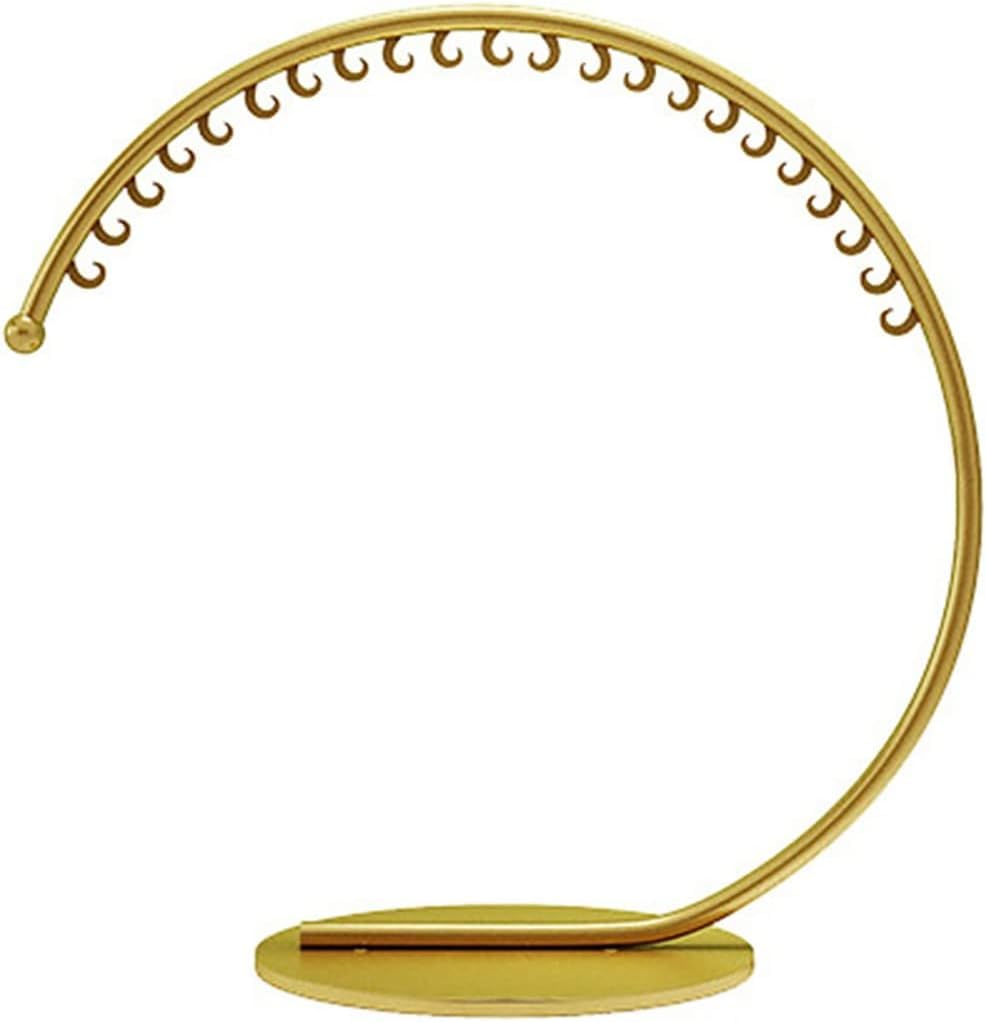 Round Gold Clothes Rack Hanging Clothes Rail Heavy Duty Clothes Rail Fashion Clothing Store Display Hanging Rack