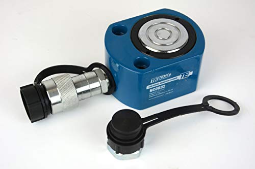 Image of TEMCo HC0032 Low Profile Height Hydraulic Cylinder Puck 20 Ton, 0.43 inch Stroke (Optional Tonnages Availiable)