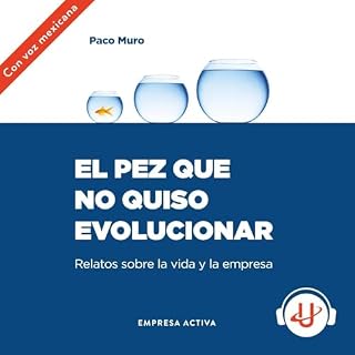 Diseño de la portada del título El pez que no quiso evolucionar