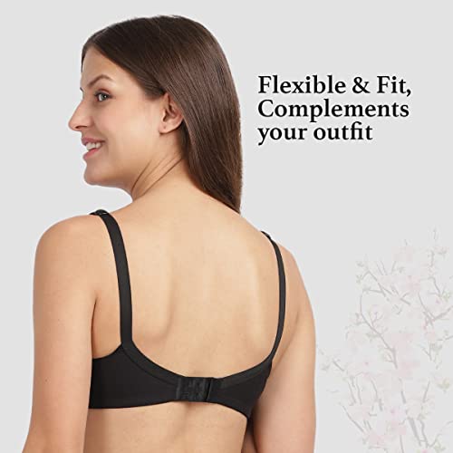 Image of Femzy Women's Cotton Non-Padded Wire Free Maternity Bra