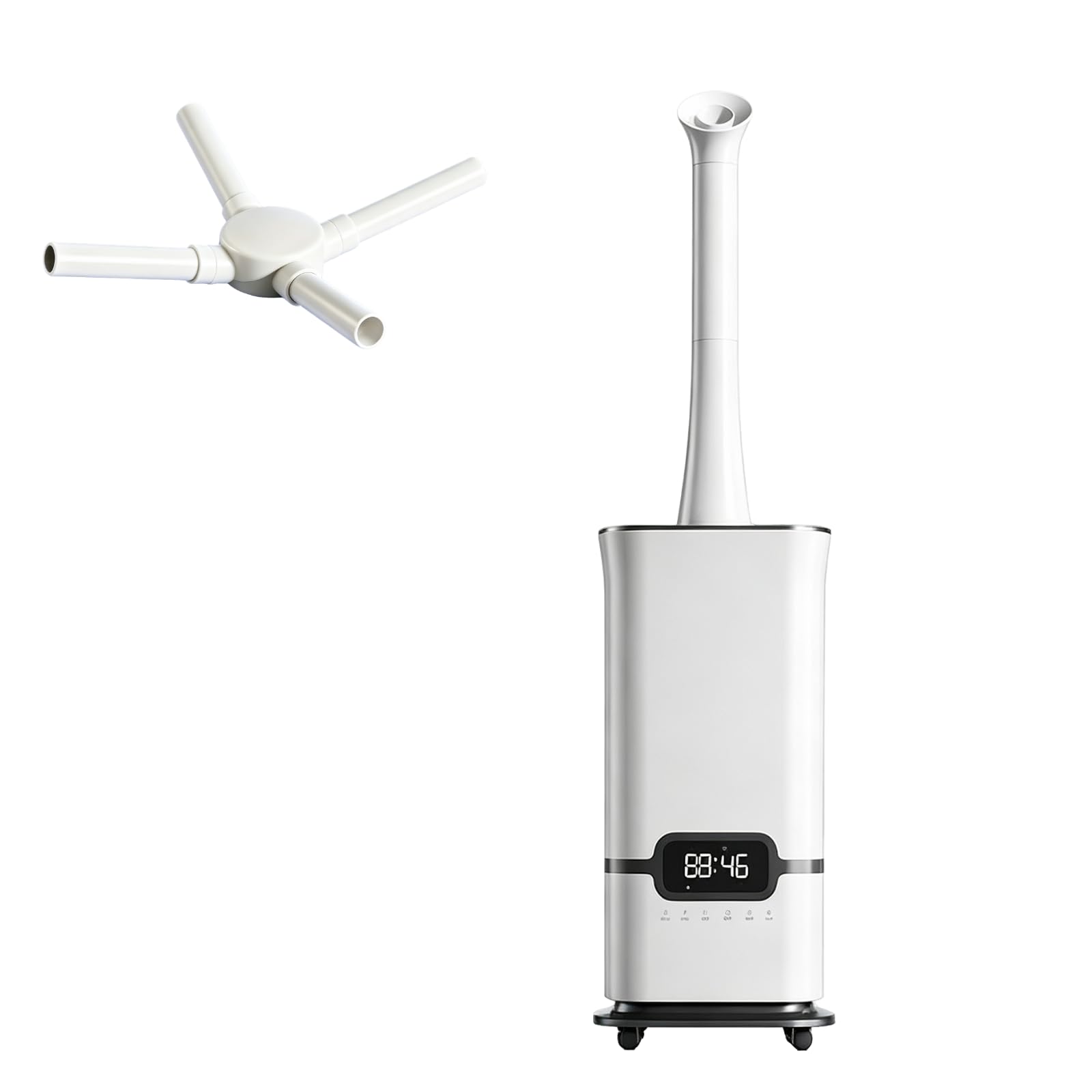 Umidificatore - 16L Serbatoio Industriale con 1500ML/H Nebbia