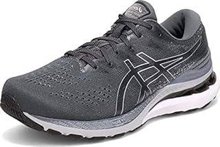 ASICS Men's Gel-Kayano 28 Running Shoes, 10, Carrier Grey/Black