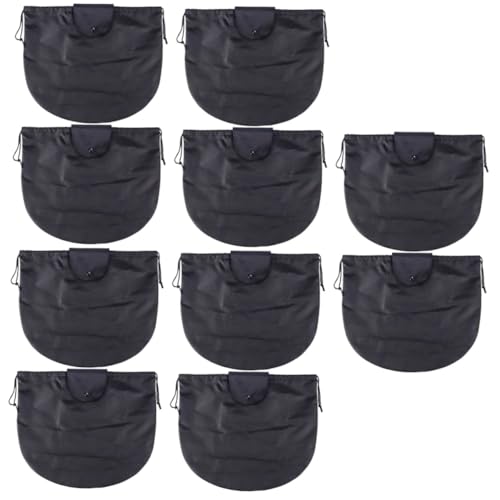 DECHOUS 3sets 2pcs Drawstring Motorcycle Storage Bags Lightweight Pouches for Bike Travel Breathable Design for Easy Carrying and Protection 2pcs*3