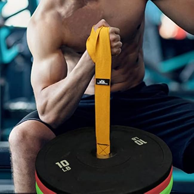 Arm Wrestling Training Loading Strap for Barbells, Arm Finger Wrist Exerciser Strengthener, Forearm Muscle Strength Workouts Tools Suitable for Home and Gym Training