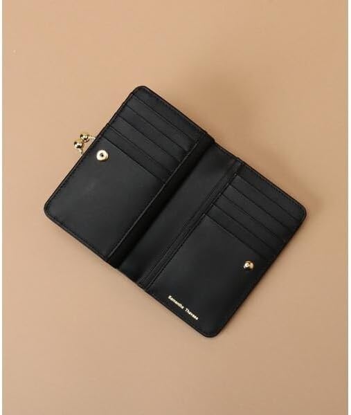 Amazon | ラメレザービジュー 口金折財布 | バッグ・財布