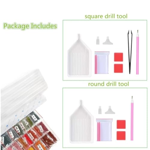 DIY danse broderie diamant kit complet grand format 50x70cm