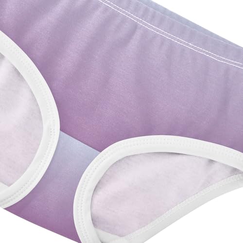 Joisal Elegant Blue Plum Gradient Cute Panties Girl Girls Underwear Toddlers Cotton Fancy Kids Undies Briefs 2t4