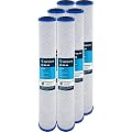 SpiroPure SP-EP-20 20x2.5 5 Micron NSF Certified Coconut Shell Carbon Block Water Filter Cartridge EP-20 155529 CB-25-2005 (Case of 6)