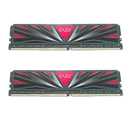 Image of OLOy DDR4 RAM 16GB (2x8GB) Black Hummingbird 2400 MHz CL17 1.2V 288-Pin Desktop UDIMM (MD4U082417BBDA)