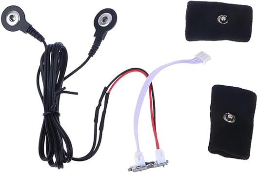 Galvanic Skin Response Skin Current Sensor GSR Kit Resistance Electrical Conductivity Fingertip Grove Detection Module GSR Sensor for Measuring Electrodermal Activity