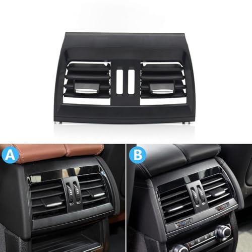 Grille de ventilation arrière pour BMW X5 F15 2014-2018 | Cache console centrale - 4