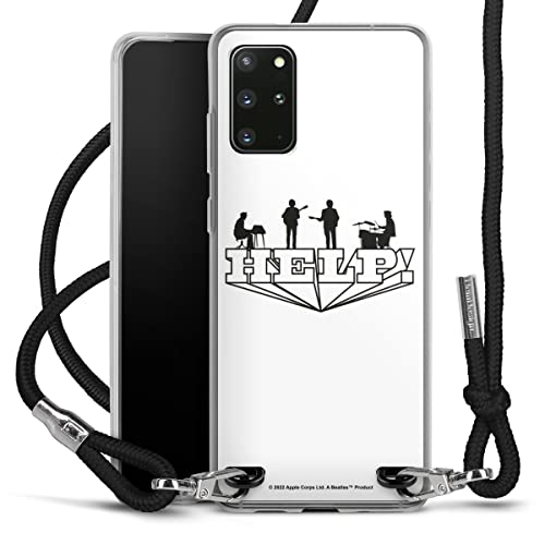 DeinDesign Coque Collier Compatible avec Samsung Galaxy S20 Plus Coque avec Cordon Coque avec Cordon The Beatles Help… - Les Beatles, Paul McCartney, John Lennon, RIngo Starr, George Harrison DeinDesign Coque Collier Compatible avec Samsung Galaxy S20 Plus Coque avec Cordon Coque avec Cordon The Beatles Help…
