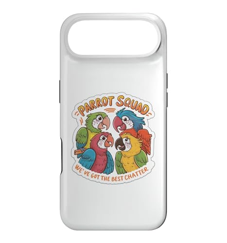 Parrot Squad:Best Chatter - �ʔ����Ă��킢���J���t���ȃI�E�� �X�}�z�P�[�X iPhone Air �p