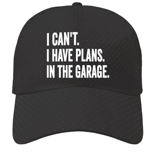 I Can't I Have Plans in The GARAGES Golf Hat Golf Cap for Son