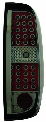 Best Cyber Monday 🔥 IPCW LEDT-1009CS Nissan Frontier Platinum Smoke LED Tail Lamp - Pair