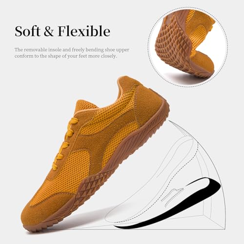 Image of Mens Shoes Barefoot Shoes Men Zero Drop Walking Trail Running Hiking Workout Gym Shoes Lightweight Casual Sneakers