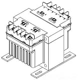 Hammond Power Solutions PH250MLI 1 Phase Copper Industrial Control Transformer 480/240 Volt 460/230/208 Volt 440/220/200 Volt Primary 120/25 Volt 115/24 Volt 110/23 Volt Secondary 250 VA HPS Imperator